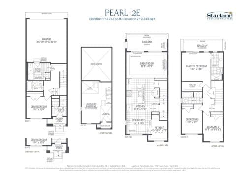 Pearl 2E floor plan