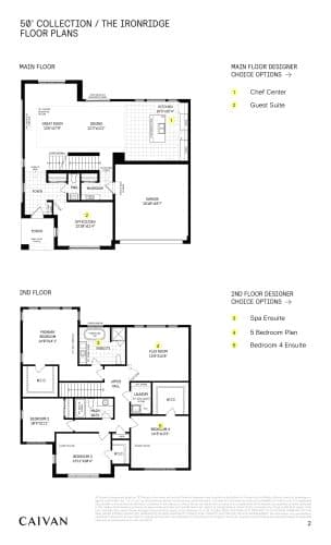 The Ironridge (50' Collection) floor plan