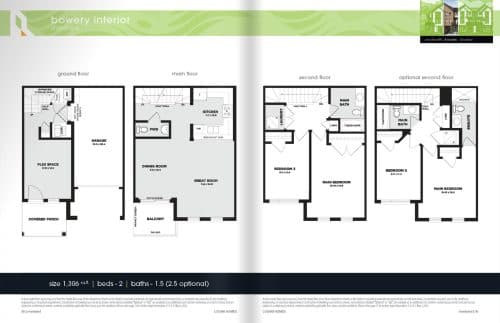 Bowery Interior floor plan