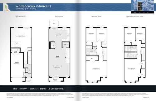 Whitehaven Interior f1 (Unit 2) floor plan