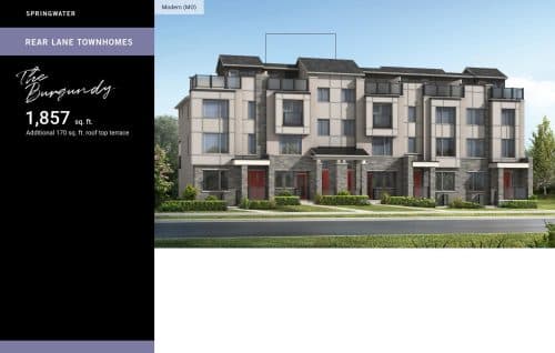 The Burgundy floor plan